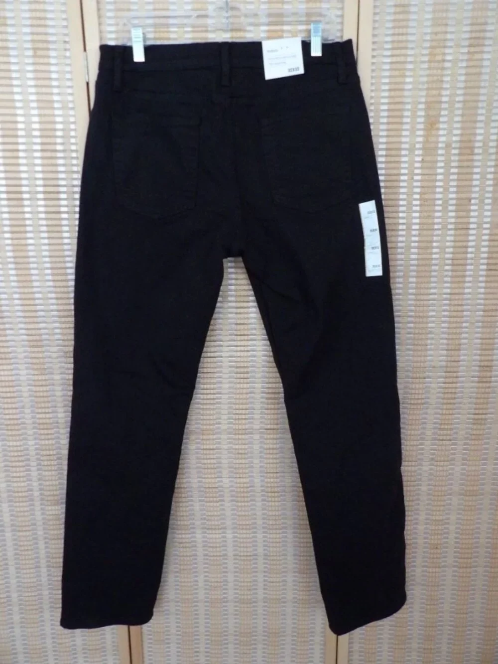 NWT Men's Goodfellow Size 32x32 Athletic Slim Fit Total Flex Black Denim Jeans